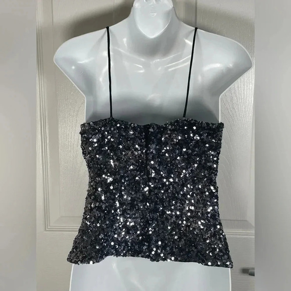 NWT Cache Sleeveless Beaded Tank Top Size Small - Picture 5 of 8